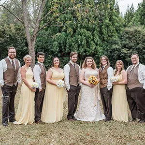 Celebrate Tuxedos Parker Place Wedding Luthersville GA